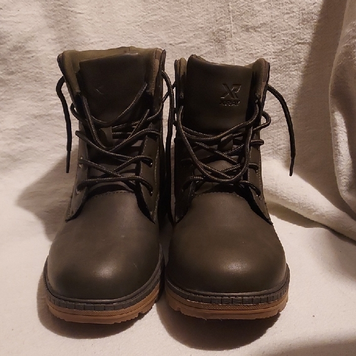 X-Ray Olive Green Boots